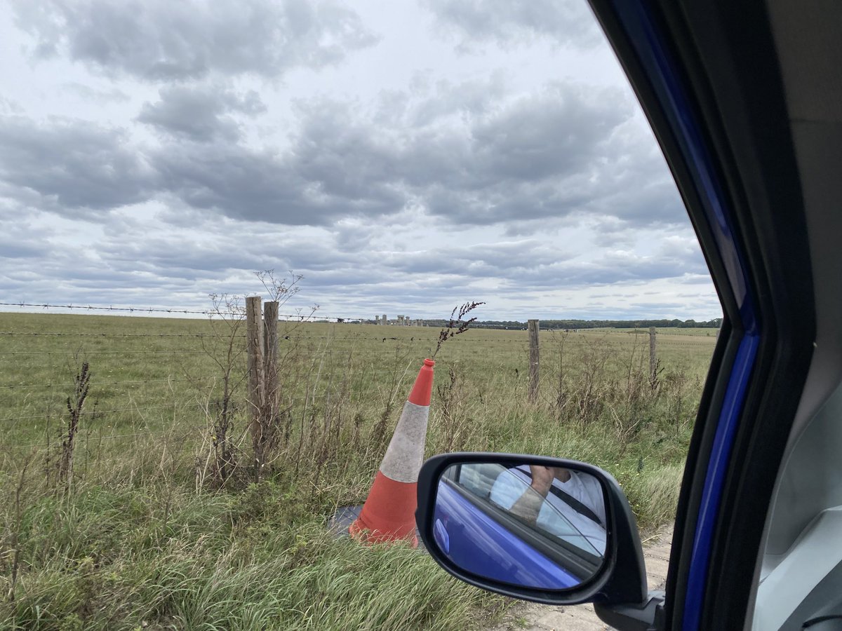 Has anybody out there taken a worse photo of a world famous tourist attraction?  I even caught my own reflection in the wing mirror.