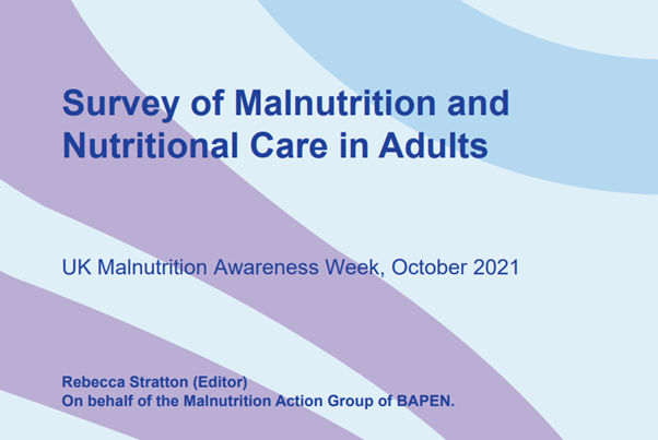 We are pleased to publish our 2021 report on the Survey of Malnutrition and Nutritional Care. The report includes insights from hospitals and various community settings on malnutrition risk and nutritional care plans delivered. Please do read the report👉 bit.ly/3DXAaHK