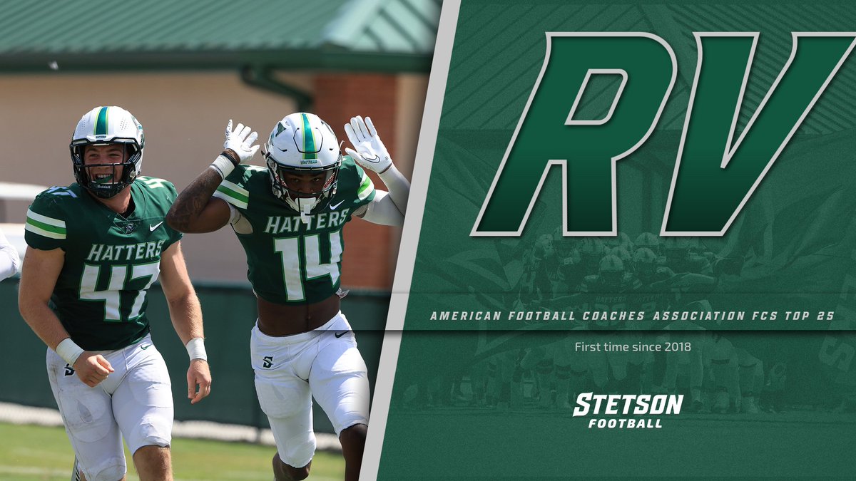 Hatter Football is receiving votes in the AFCA FCS Coaches poll!

#GoHatters