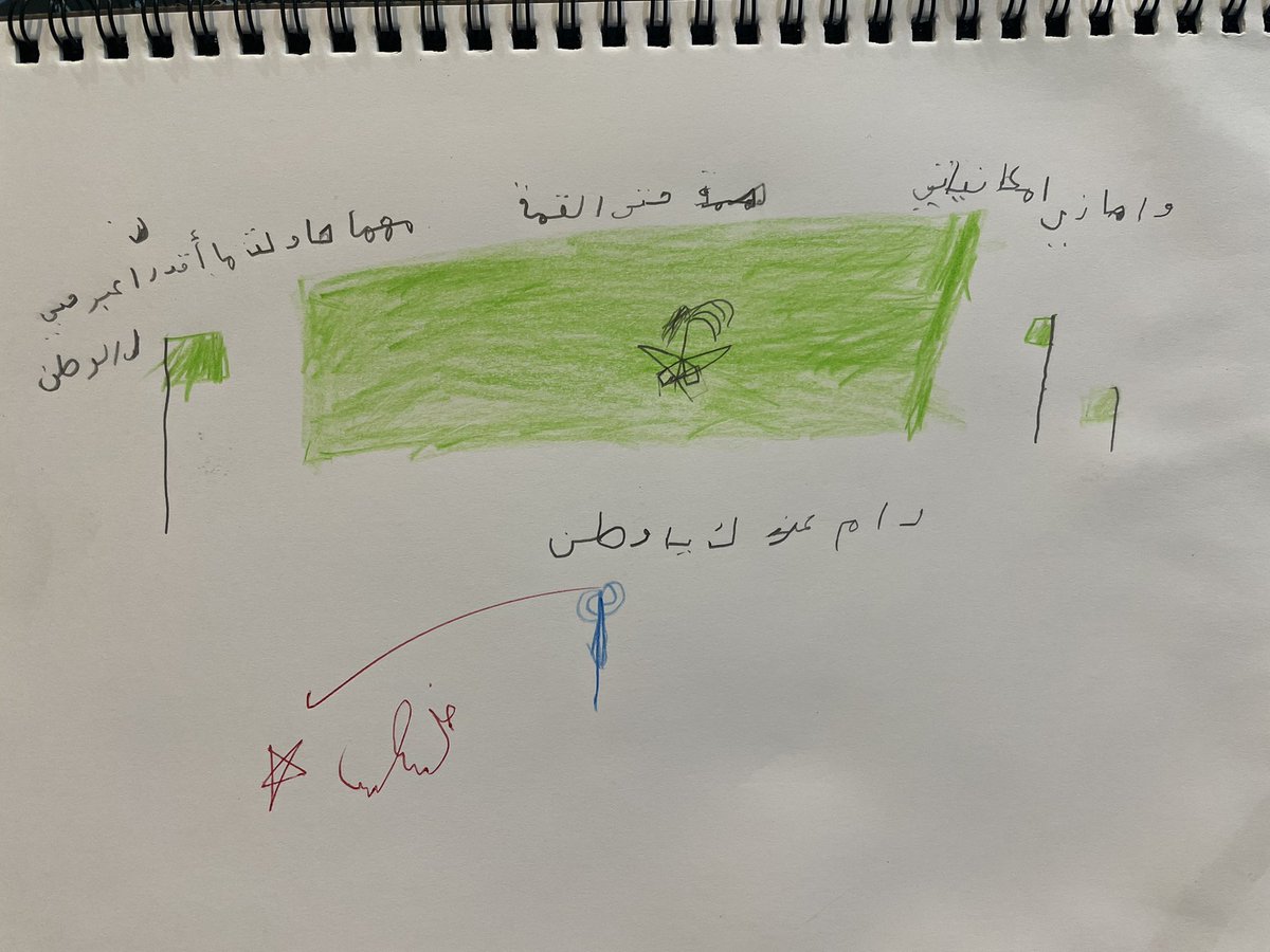 alm3awi's tweet photo. طالب في المرحلة الابتدائية في #بيشة لم تساعده مهارته في الرسم عن التعبير عن صدق محبته لوطنه فسطر اعتذاراً راقياً صادقاً وكتب :
" هذه إمكانياتي" 

 #اليوم_الوطني_السعودي_92 https://t.co/vWWYgyFM8Y