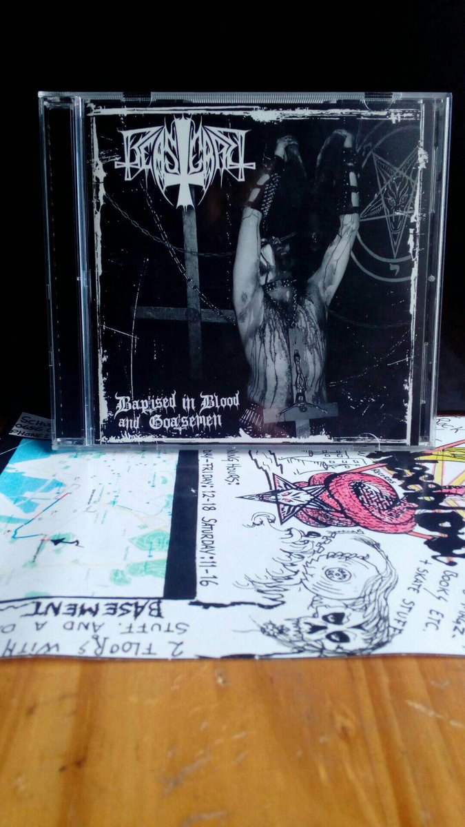 #NowPlaying️ Beastcraft - Baptised in Blood and Goatsemen (2007) Black metal from Norway. #Truenorwgianblackmetal #satanicblackmetal