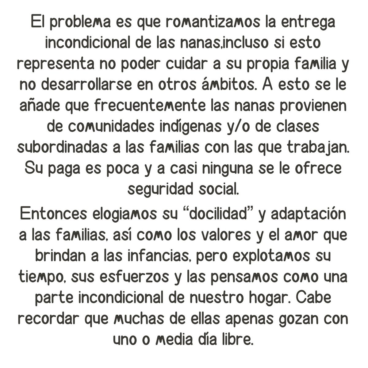 TelarDeLunas's tweet photo. Ser sororas significa ser empáticas, respetuosas y solidarias con otras mujeres. 

#telardelunas #cuestionando #lasnanas #romantizando #clasismo #racismo
#feminismo #feminismoilustrado #gafasmoradas #circulodemujeres #comunidaddemujeres 
#mujerescuidandomujeres https://t.co/Ey7WgKhrpa