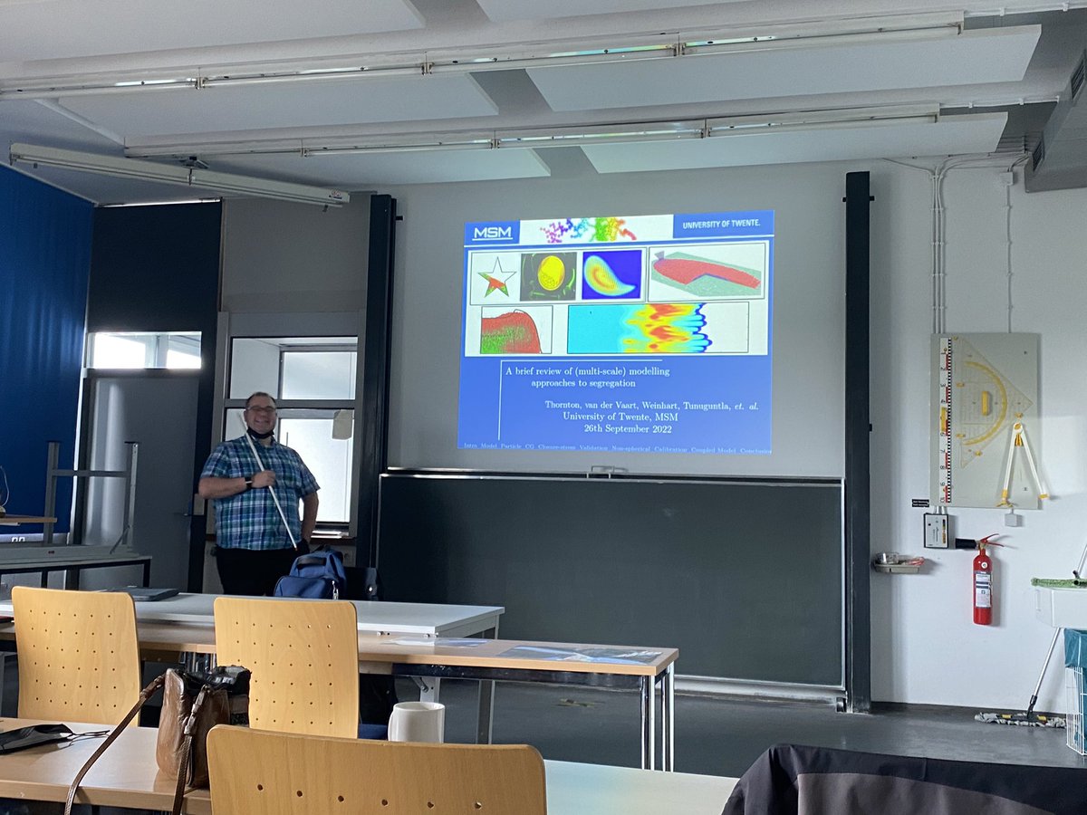 It was fantastic to have Anthony Thornton <a href="/MercuryDPM/">MercuryDPM</a> talk to us about particle segregation in granular flows!! <a href="/UniFAU/">FAU Erlangen-Nbg</a>