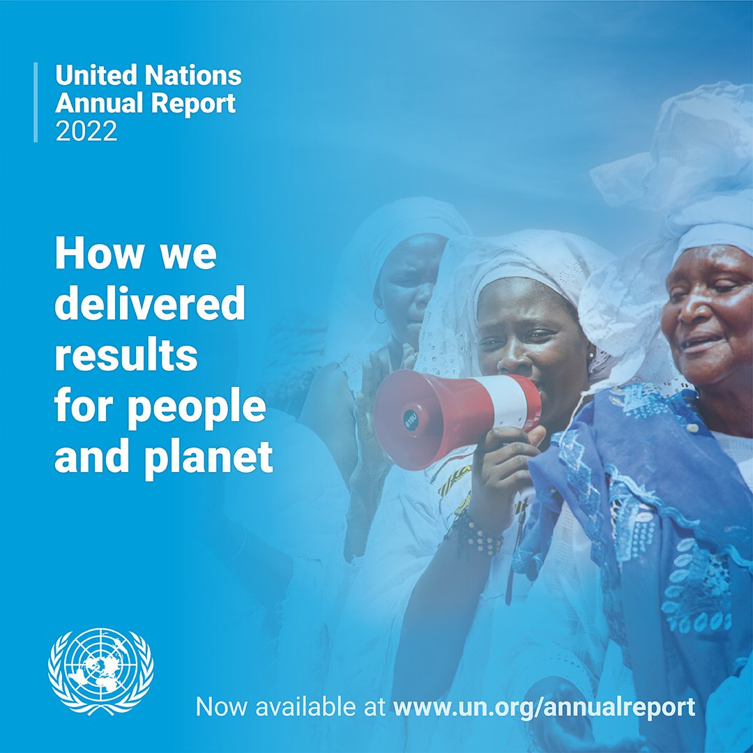 In @antonioguterres' latest report on the work of the @UN, our Special Adviser on #Africa says energy access for all is key to achieving the #GlobalGoals on the continent, where the Organization delivered 38% of spending for our people and planet in 2020 un.org/annualreport