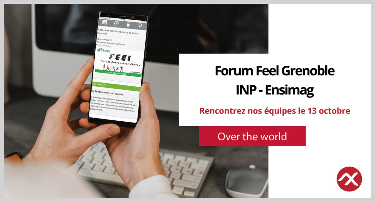 NexeoFinance's tweet photo. La rentrée est maintenant officiellement entamée... et Nexeo retourne sur le campus. 🎓

Venez rencontrer nos équipes le 13.10 au Forum FEEL organisé par @Ensimag et tentez l'aventure Nexeo ! 

#savethedate #forum #etudiant #IT #BFA #consulting #dev #ingenieur https://t.co/OjP2AvRHSb