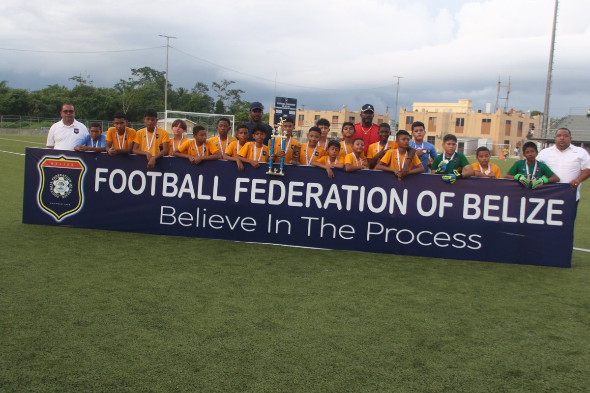 Belize U13Boys Elite Championship! Belize City Elite 2022 Champions and Cayo U13 Elite Sub Champions 
#Letthemplay#startingfromyoung#nurturingtalent#football#emotions#fortheloveofthegame#believeintheprocess