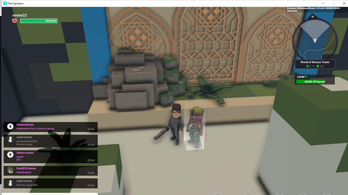 Jimmy99281142's tweet photo. @TheSandboxGame @worldofwomennft I just participated in the #SandboxAlphaS3Giveaway for a chance to win 500 SAND! Found the hidden room in World of Women Tower, check out my screenshot below!
👇 https://t.co/3u5gd9VC7j