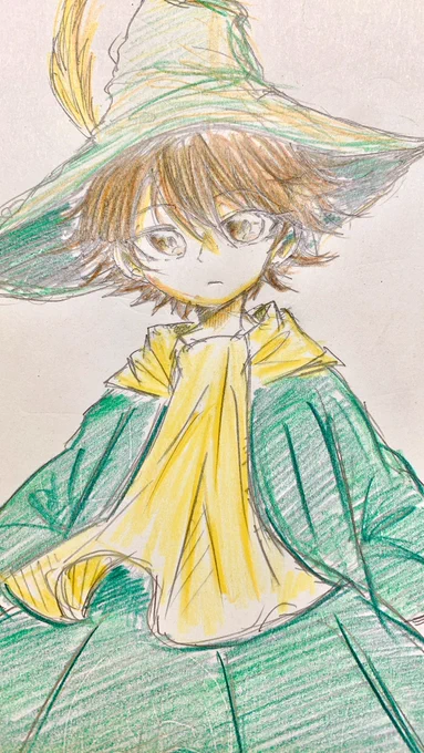 深夜テンションで(初描き)描いたぜぃ…かわよ 