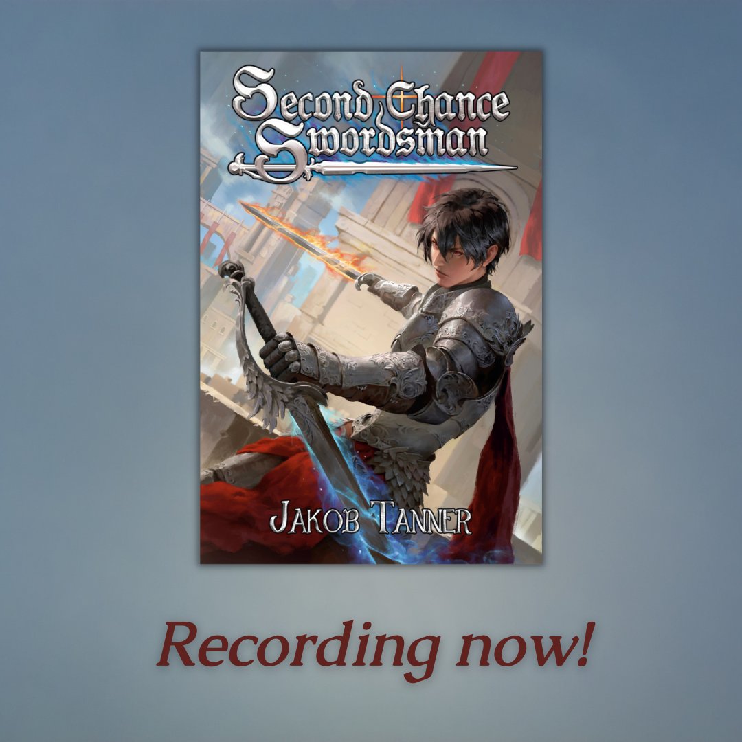 Recording Second Chance Swordsman by <a href="/jakobtanner/">Jakob Tanner</a>  over at my Discord today! 

Join in here: discord.gg/DEjtPjGpZy

#Discord #RecordingNow #AudiobookNarrator