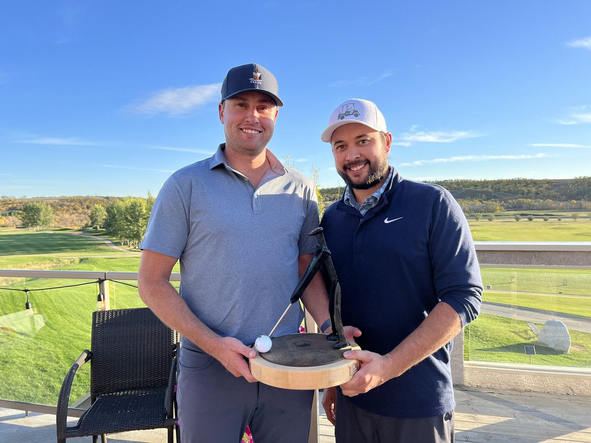 Thanks to <a href="/Deervalleygc/">Deer Valley Golf</a> and <a href="/Greeno61/">John</a> for hosting a great event yesterday! Thanks to all the sponsors as well! <a href="/SeanStefan/">Sean Stefan</a> <a href="/TheRustyShovel/">The Rusty Shovel</a> <a href="/TitleistCA/">TitleistCA</a> <a href="/ken_rodgers/">Ken Rodgers</a> <a href="/FirstTeeRegina/">First Tee Regina</a> Great Western Brewing, Direct West, McKinnon Plumbing &amp; Heating #ironman