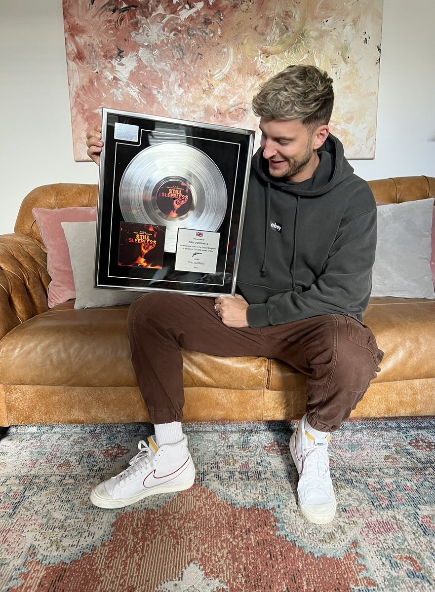 Really proud of this right here… ‘Still Sleepless’ is Brit Certified Silver! Already well on its way to being Gold Certified too 🤩 Big up @itscarlamonroe @_laurawelsh @Axwell Edd Thomas @Simonrhills @hardlivings @Axtone ❤️
