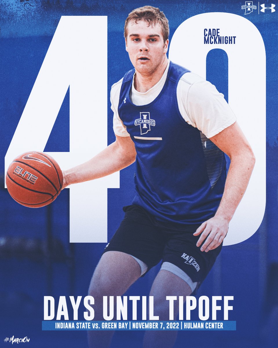Fans better get used to seeing <a href="/CM40_/">Cade McKnight</a> on the floor this season - big things expected from the two-time All-American.

Countdown is officially at 4️⃣0️⃣ days until the start of the regular season

#MarchOn | #Kaizen