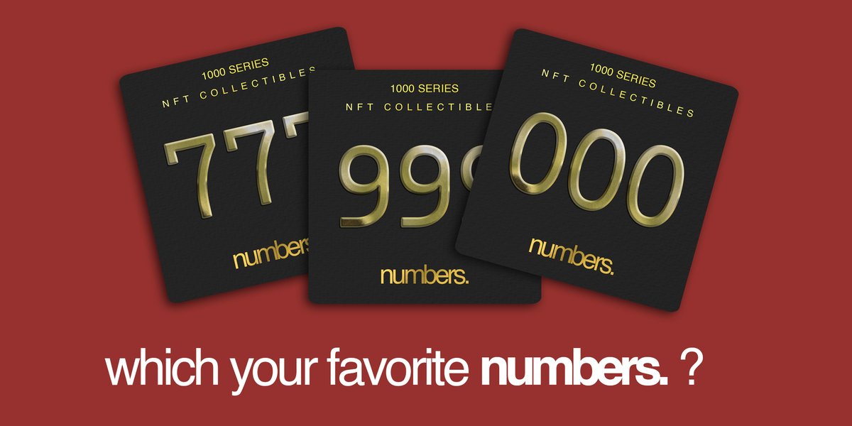 🔰 Aprilmoypedia x Numbers. NFT 🔰

20x WL Free mint From <a href="/999numbers/">Numbers. NFT ║ SOLD OUT !!!!!!!</a>

To enter:

✅ Follow 
<a href="/aprilmoypedia/">Aprilmoypedia 🐱 | 🧡💙💛</a>
 &amp; 
<a href="/999numbers/">Numbers. NFT ║ SOLD OUT !!!!!!!</a>

✅ RT + Like ❤️
✅ Tag 3 friends.
✅ Join t.me/aprilmoypedia

48hrs ⏰ 

#freemint #Giveaway #NFT #Shilling #NFTCommunity #arbitrum #opensea