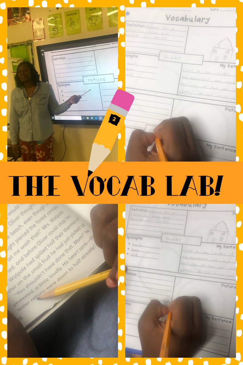 theereadinglady's tweet photo. I entered the vocab lab with @MissWare2U! Loved seeing scholars using words in context to find their meaning! #textdependent #vocabularymatters @PrincipalK_APS @AP_Fagan @DrSpurley @Retha_Woolfolk @apsupdate https://t.co/sShJeu7Q2R