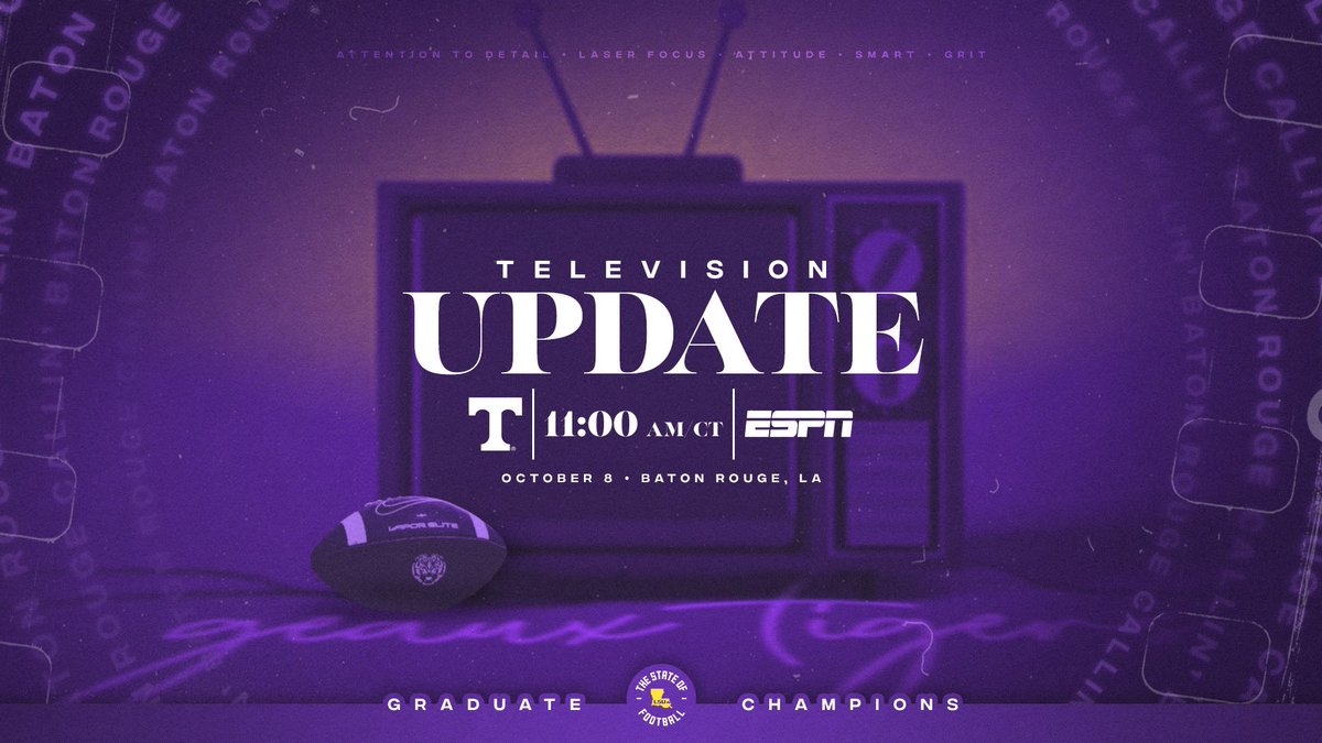 highteaseries's tweet photo. Mom hack: Pay attention to football schedules if you have a kiddo born in the fall, esp. in the south 🤣 #birthdayplanning #momhack RT @LSUfootball: Saturday Morning in Death Valley

LSU and Tennessee will kick off at 11 a.m. on ESPN https://t.co/IXWMQdUiph