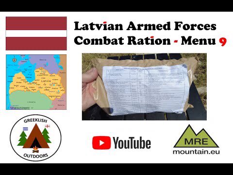 GreeklishOut's tweet photo. Latvian Armed Forces Combat Ration - Menu 9 Review #mre #rationpack #latvianarmyration
https://t.co/PEYy6TG1oz https://t.co/sRD3IDRnHb