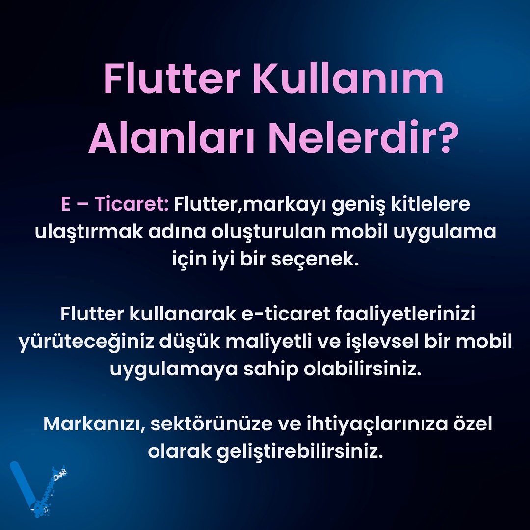 vessac_software's tweet photo. Daha fazla bilgi edinmek için bizleri takipte kalın! 🚀
•
•
•
•
•
•
•
•
#Türkiye #kodlama #programlama #Uygulama 
#Flutter #Google #UI #iOS #Android #Framework  #Developer #Yazılım #Geliştirici #Design #Tasarım #Düzenleme #eTicaret #oyun #Eğitim https://t.co/8YvO4ZKjPP