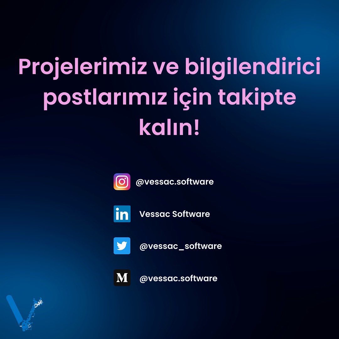 vessac_software's tweet photo. Daha fazla bilgi edinmek için bizleri takipte kalın! 🚀
•
•
•
•
•
•
•
•
#Türkiye #kodlama #programlama #Uygulama 
#Flutter #Google #UI #iOS #Android #Framework  #Developer #Yazılım #Geliştirici #Design #Tasarım #Düzenleme #eTicaret #oyun #Eğitim https://t.co/8YvO4ZKjPP
