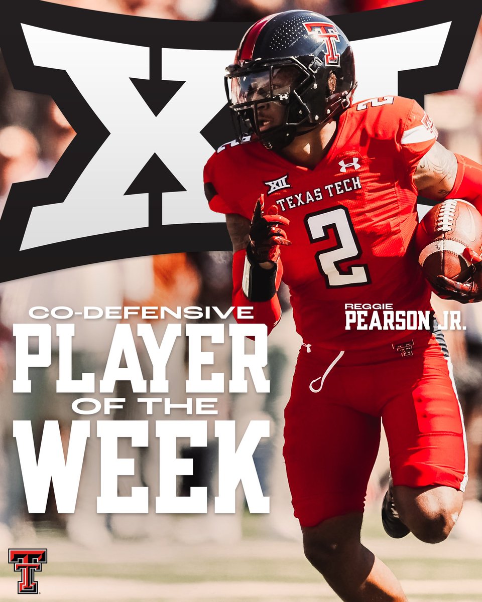 We have 2️⃣ Players of the Week 👏 @trey_wolff2 — Special Teams POTW @reggiepearson21 — Co-Defensive POTW #WreckEm