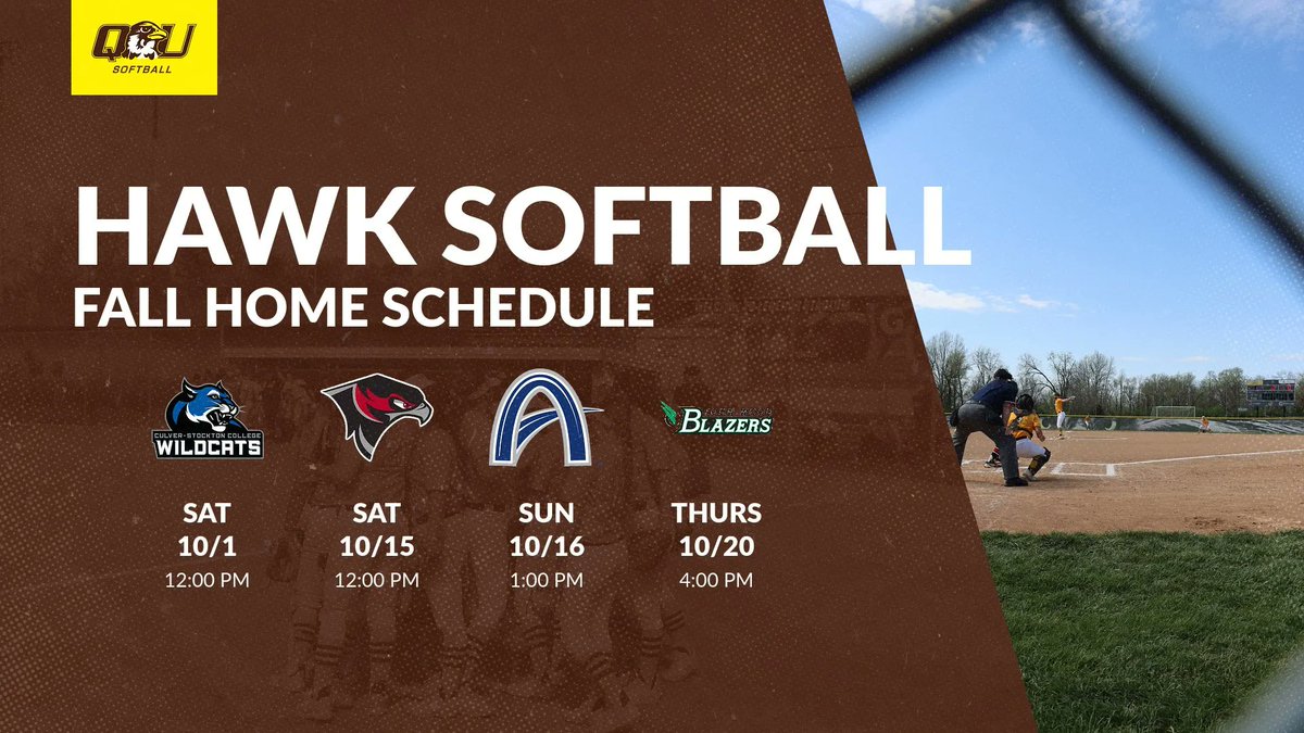 QUHawksSB's tweet photo. It's going to be a great #Hawktober! #Team50 #HawksSB #FallBall https://t.co/DgTp1TOLa8