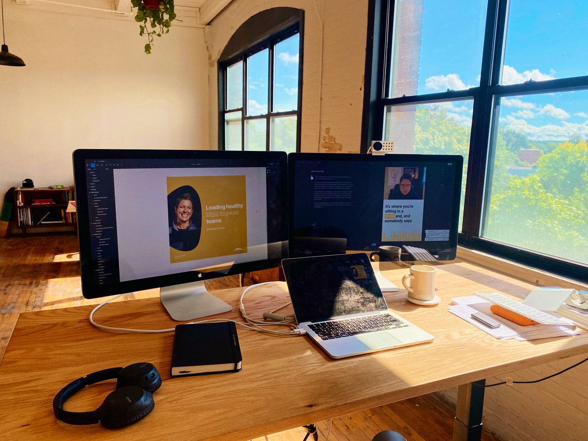 seanpritzkau's tweet photo. Excited to release a new episode for the podcast this week with @mollygrisham. Designing the assets in Figma and Descript Storyboard⚡️ https://t.co/OFiQwXkq8P