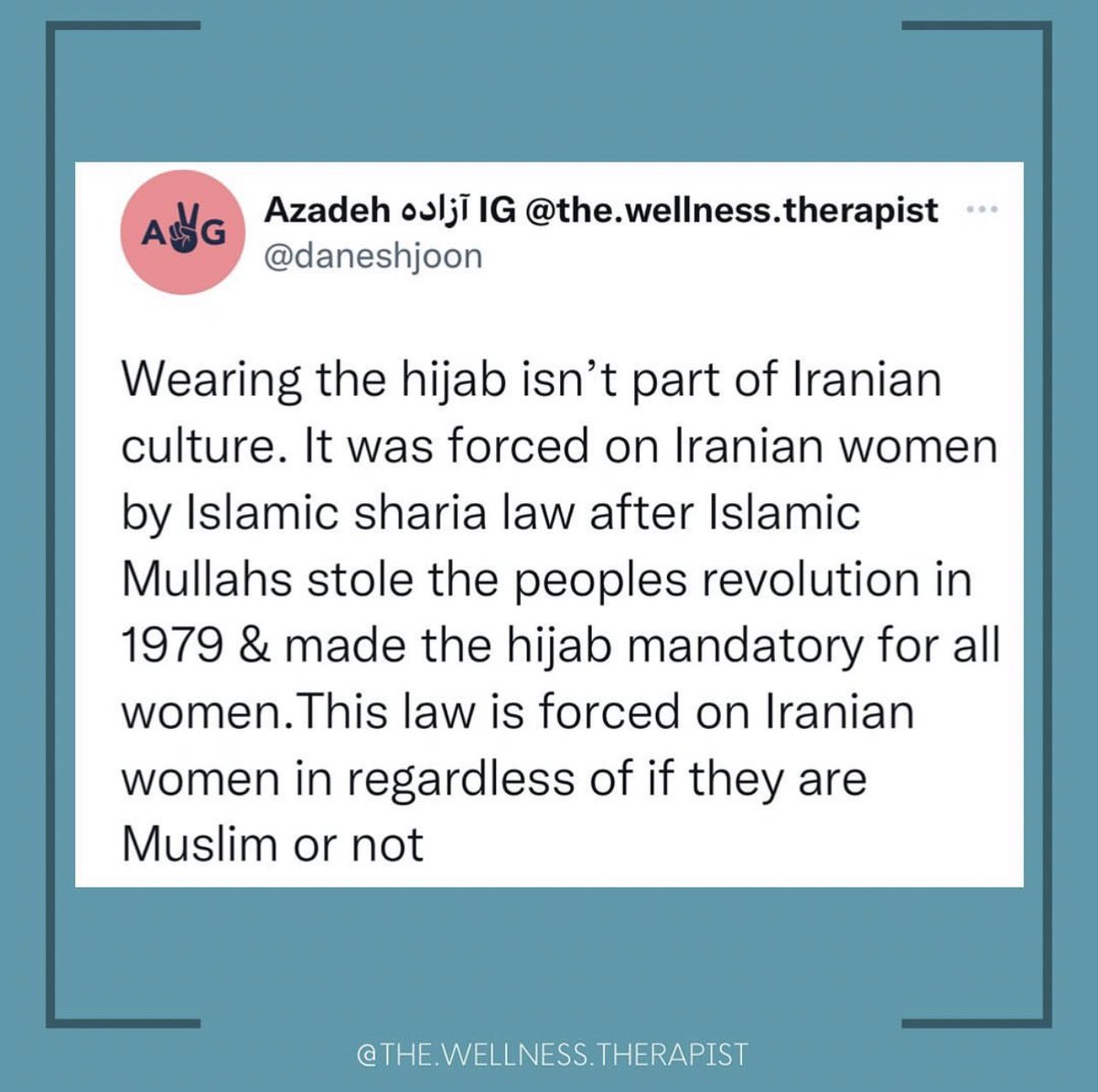 YasMohammedxx's tweet image. Friendly reminder that this is true for almost all countries that are Muslim majority today.

Hijab was never part of their culture.

It is *religious clothing* that was enforced upon women when their countries were invaded and colonized by Arab Muslims.

#IranRevolution
#OpIran