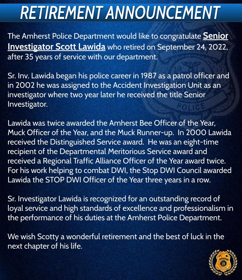 Amherst Police NY 🚔 tweet media