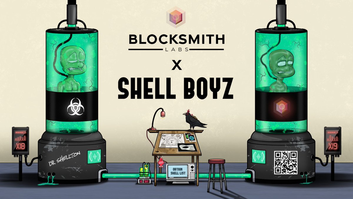 ShellBoyzNFT's tweet photo. We are VERY pleased to announce we’ve partnered with the amazing @BlocksmithLabs for use of their Mercury tool for wallet collection

Any Shell Listed member can now register their wallet - instructions can be found in our Discord (see bio)

Like + RT for chance @ Shell List
#NFT https://t.co/nRbCdPCHS1