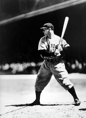 Lou Gehrig hit his first home run in the majors, September 27, 1923. . On the same date 15 years later, he hit his 493rd and last home run.