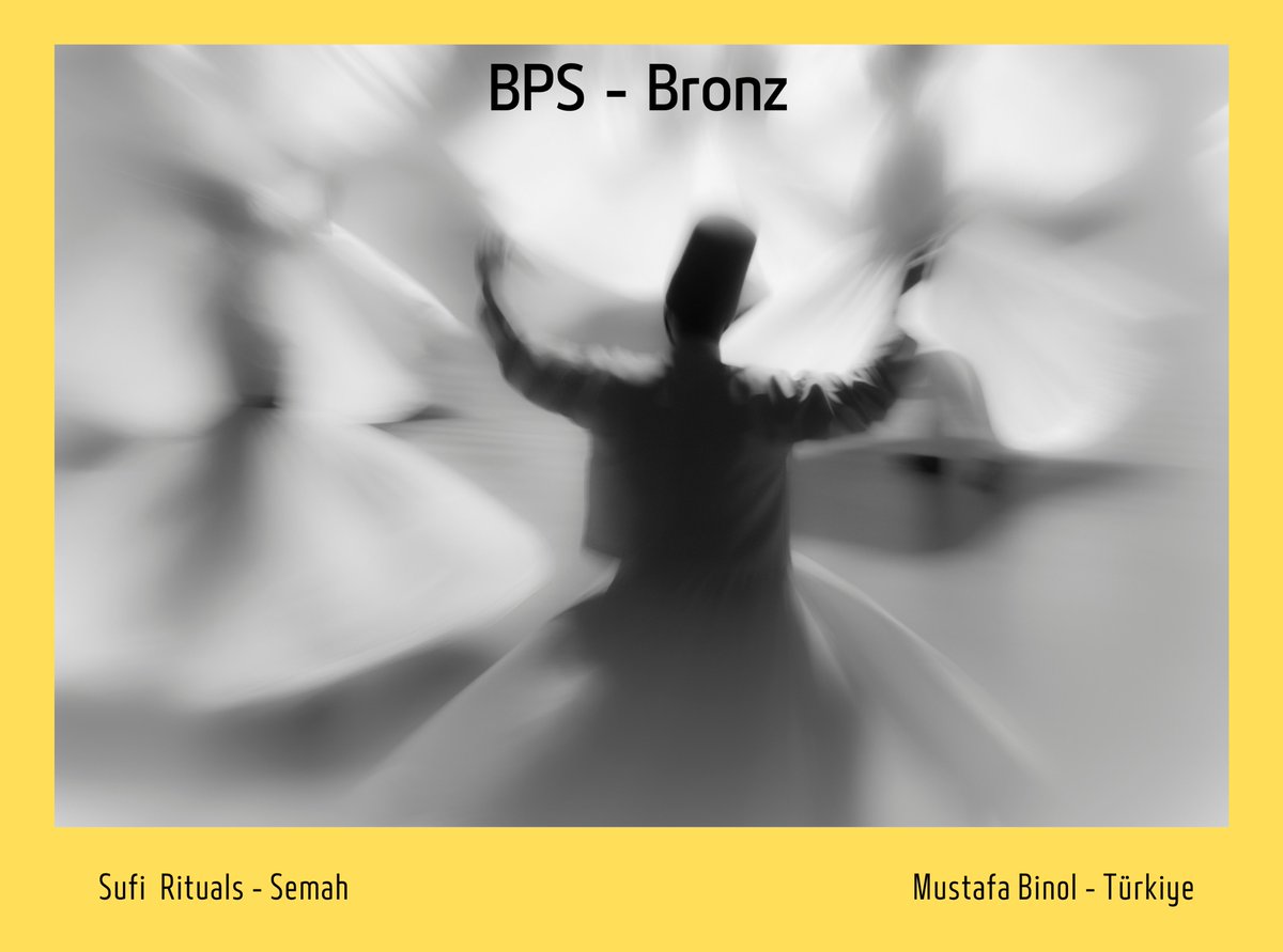 MustafaBinol's tweet photo. DIRI Uluslararası Fotoğraf Ödülleri 2022
kapsamında
Bir Altın madalya
Bir Gümüş Madalya
İki Bronz Madalya
Bir Mansiyon
Beş Sergileme
Ederi Kadar Mutluluk
#sufi
#sufiritual
@mustafabinol
#konya
#sema
#Mevlana
#Awards
#PhotoAwards
#2022 https://t.co/XEnbzkddbw