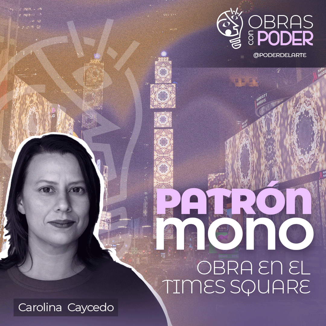 sebastiandlg's tweet photo. Desde @poderdelarte les compartimos "Patrón Mono", una obra con poder de la artista Carolina Caycedo🇨🇴 que llegó este mes al Times Square 🇺🇸

Sigue ⬇️ https://t.co/AQZCLd3pAO
