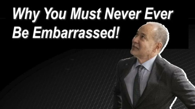 Why You Must Never Ever Be Embarrassed! buff.ly/3Pjbvjb #realestate #commercialproperty #property #investment #betterprepared #ReDev