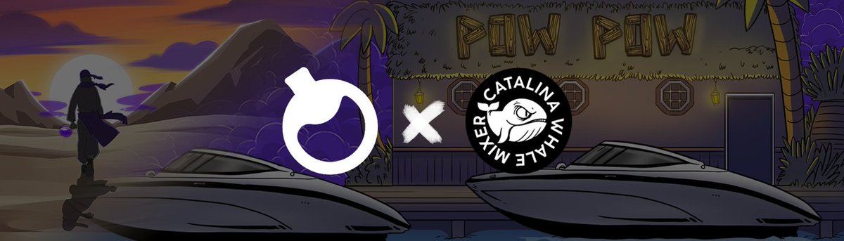 OvolsNFT's tweet image. The @catalinawhales have done some impressive numbers on Elixir and we’re excited to officially partner to offer the best trading experience on Solana to the Whales community!

POW POW 💥💥

🌐 Trade your Whales here: app.elixirnft.io/collections/DS…