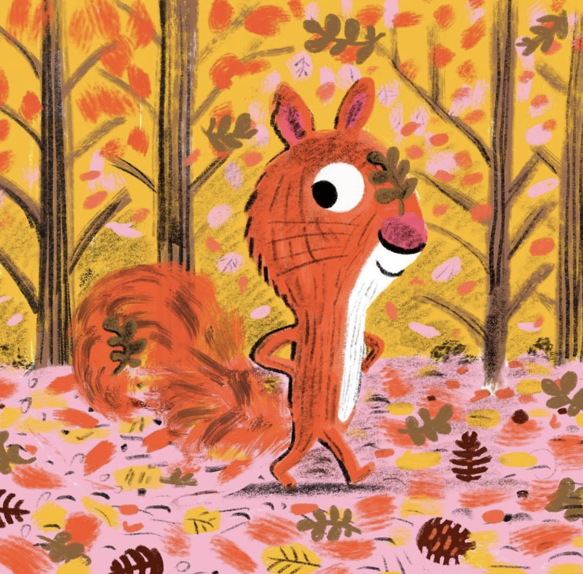 GeorgieBirkett's tweet photo. Hello, a little something for the autumnal feels! #autumn #fall #newtweeter #illustration #art #drawing #illustrator #childrensbookillustrator #childrensbooks #picturebookartist #kidsillustration #childrensbookillustration https://t.co/QNJFZNVi3p