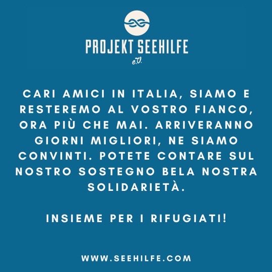 Projekt Seehilfe (@projektseehilfe) on Twitter photo 