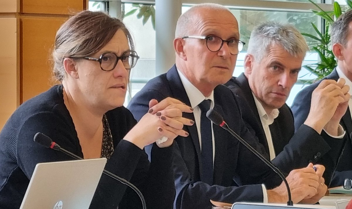 NousLaBzh's tweet photo. [Commission Permanente]
Questions/échanges notamment sur :
=> Utilisation Fonds RSE Convention IBReizh Ailes Marines /Baie #SaintBrieuc
=> Efforts à faire pour développer le #PortdeBrest
=> #PlanVéloBreton cohérence à établir Départements, EPCI et Com. 
#RégionBretagne #Bretagne https://t.co/0NdvMQ65yH
