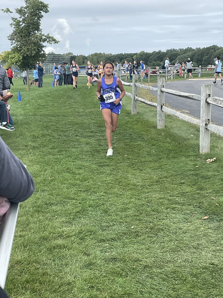 MsZaniewski's tweet photo. Saturday morning cross country meet was a great day to see our Viking runners! Many students achieved personal records. #d5learns @D53ButlerJHS https://t.co/NnG4ETfrN3
