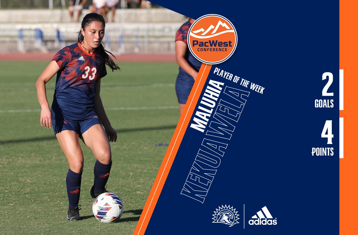 fpusunbirds's tweet photo. ⚽️ | Maluhia Kekuawela made a tremendous impact for the Sunbirds in their 5-1 win over Holy Names on Saturday, and she was named PacWest Player of the Week in return.

More | https://t.co/IxCekYNNi2

#TeamFPU | #BackTheBirds https://t.co/wVjeEtOaWk