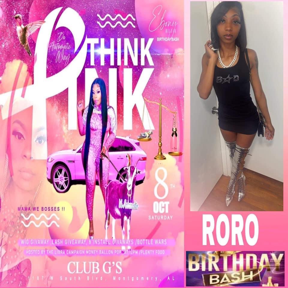 ebonybelser12's tweet photo. OCT 8th THINK PINK BLOWED !! Club Gs https://t.co/QVTARSJY4E