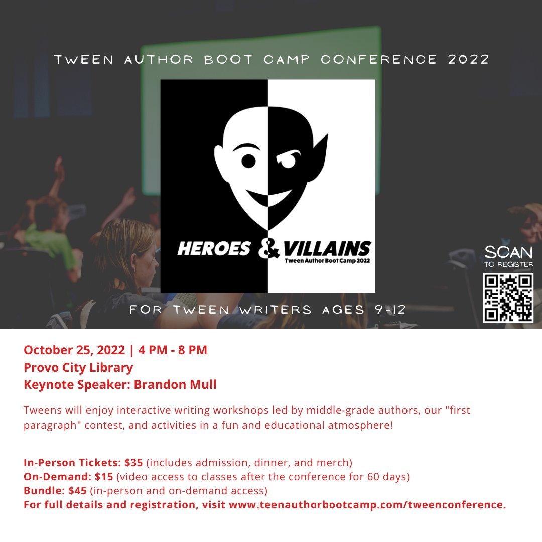 Teen Author Boot Camp tweet media