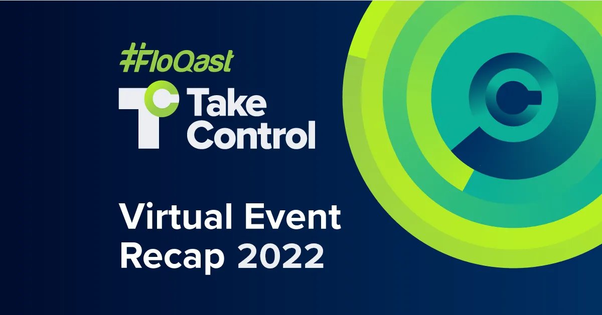 A very special THANK YOU to everyone who participated in #TakeControl last week! Over 2,000 FloQast users were treated to 22 CPE and/or CPD-eligible sessions, marking the biggest TakeControl to date. 👏 👏 Read about it on our blog.  buff.ly/3SbyKxo