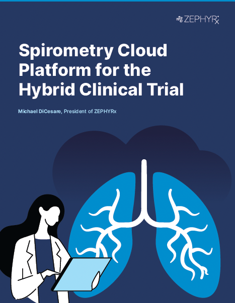 Check out our article on how the ZEPHYRx Spirometry Cloud Platform has evolved to help advance hybrid clinical research. #clinicalresearch #clinicaltrials #remotepatientmonitoring #remoterespiratorymonitoring 
bit.ly/spiroplatform
