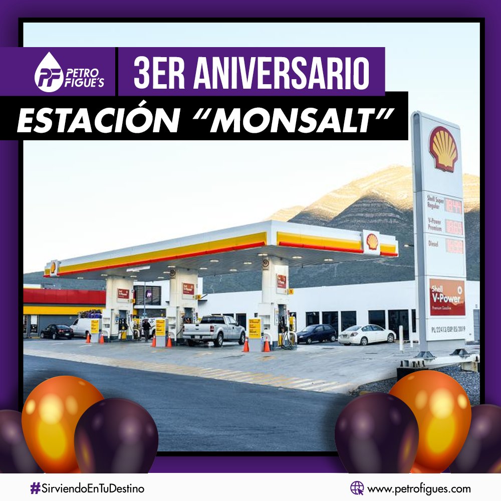 petrofigues's tweet photo. ¡En #PetroFigues estamos muy contentos por el 3er aniversario de nuestra Estación Monsalt en Nuevo León!🥳

¡Agradecemos tu confianza!

Ubicación📍: https://t.co/M73vEviNKD 

Ya estamos aquí #SirviendoEnTuDestino https://t.co/tvAFZXpASC
