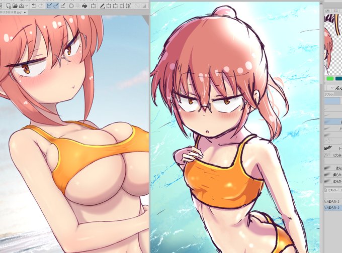 今日は。。。

先に作業して大きい小林さんを描いていました
いつもの小林さんも描くので
大きい小林さんを許してください

そしてデイリーを今から消化します 