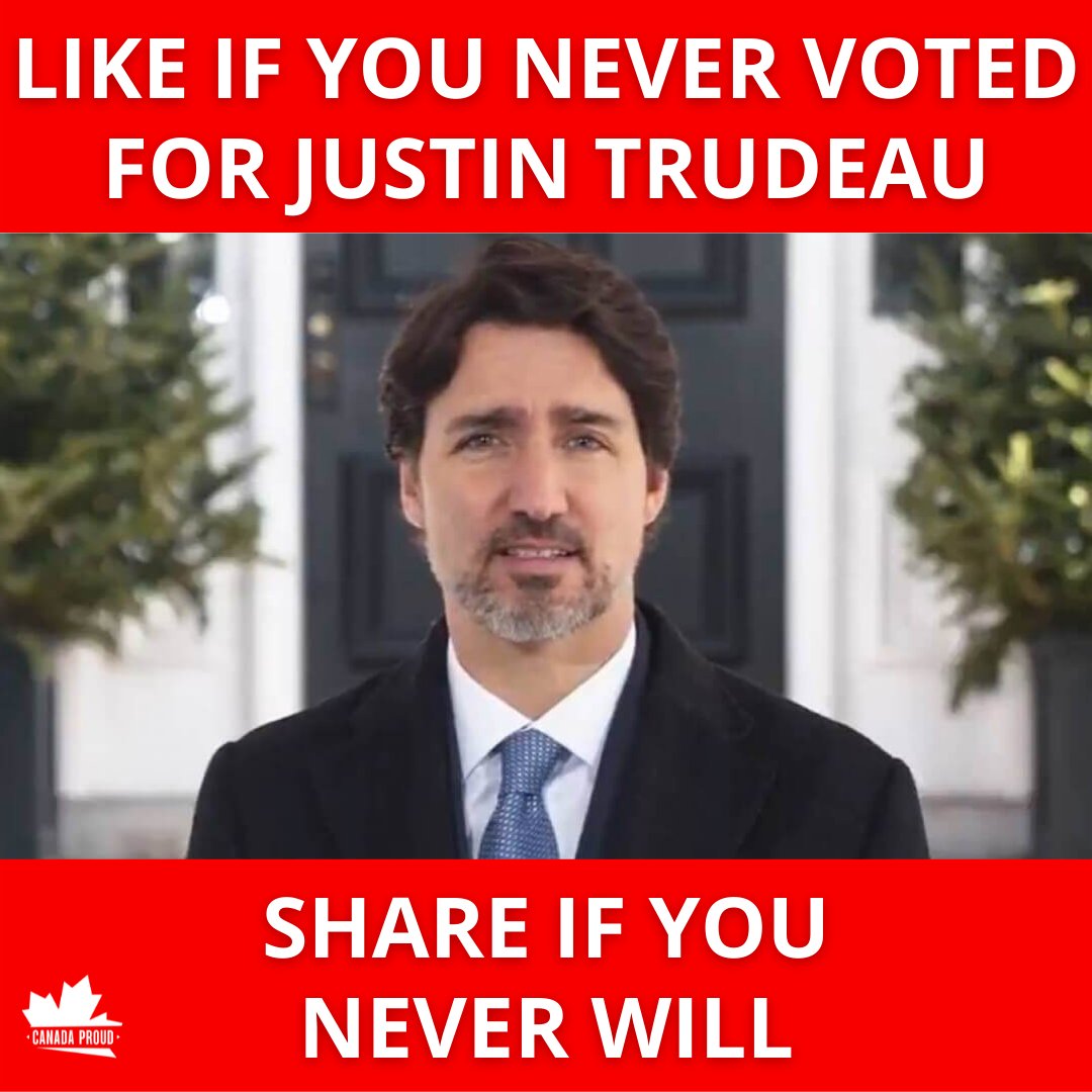 Cheers to the millions of Canadians who knew this guy was running a scam from day one!
