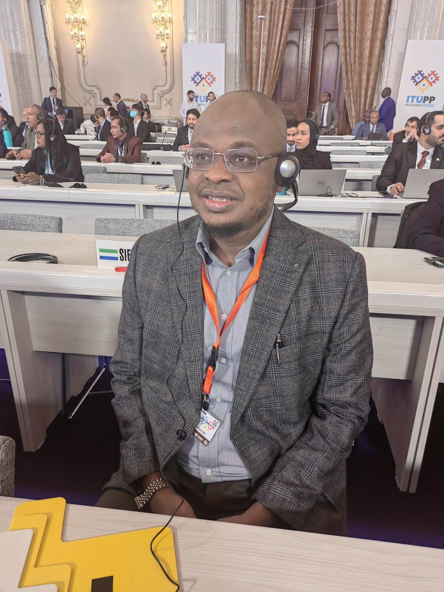 ProfIsaPantami's tweet photo. Day 2 of the @ITU  Plenipotentiary Conference 2022 in Bucharest. Council of ministers and other heads of government delegations. https://t.co/r6rF2Kk4OM