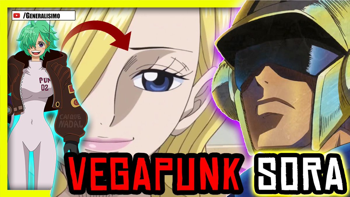 DantedeGaula's tweet photo. Nuevo video en el canal
🥇La TEORIA mas FUMADA de VEGAPUNK - VEGAPUNK SORA - El Guerrero QUE PELEa con el germa https://t.co/4xScWxKku4
#onepiece
#onepiece1062
#vegapunk
#generalisimo https://t.co/ow6IqXztcC