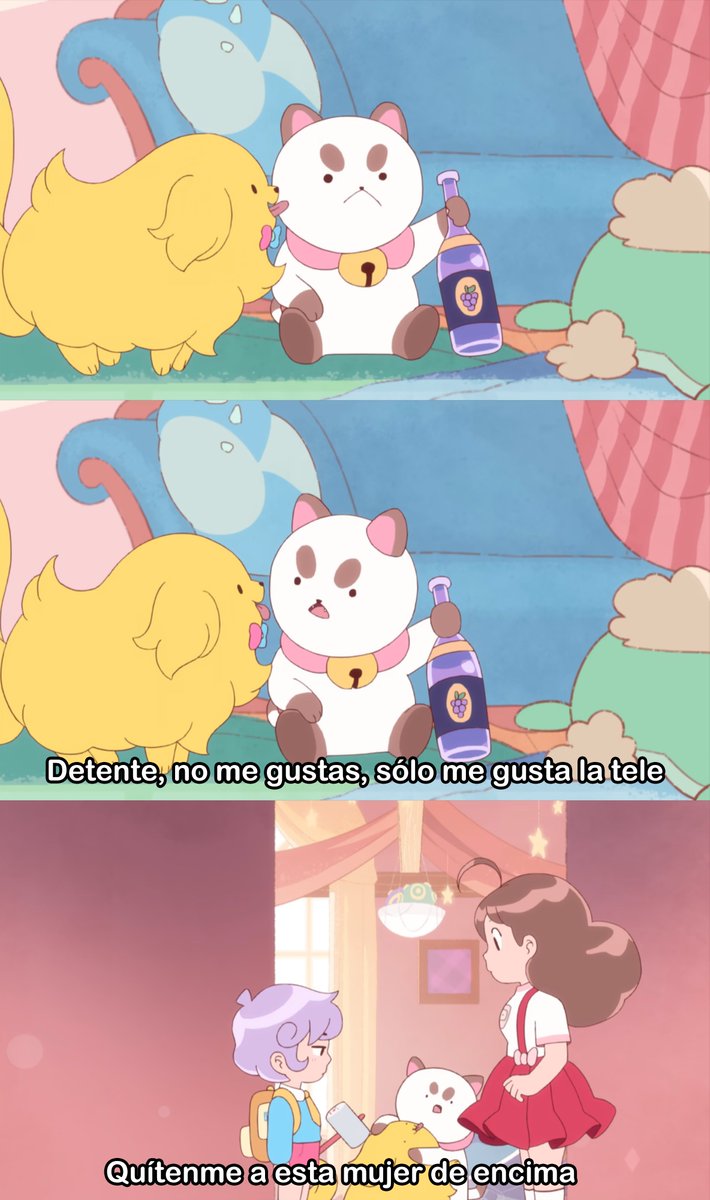 ¡Atrás!
#BeeandPuppycat #beeandpuppycatlazyinspace