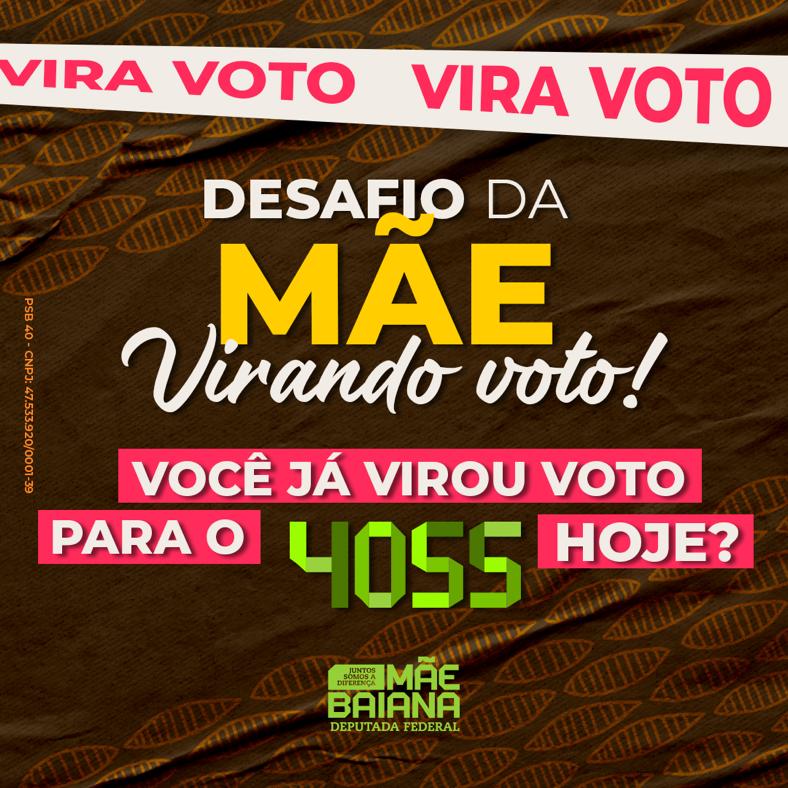 maebaianadf's tweet photo. Fim de semana decisivo pra gente virar voto, meu povo! Ainda está em dúvida? Vamos pros nossos panfletaços e bandeiraços, vamos conversar sobre minhas propostas, me apresente para seus contatos do zap e do Instagram e venham todos de 4055!! https://t.co/cWFkyfENAz
