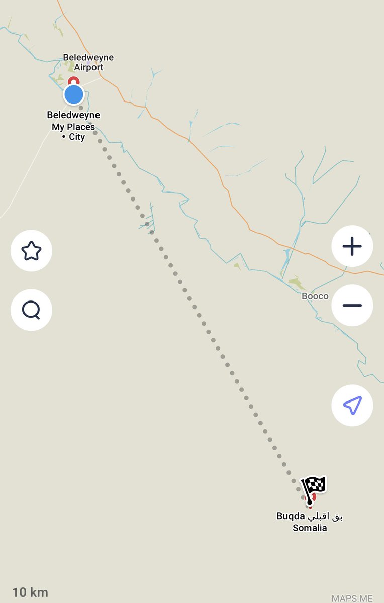 HarunMaruf's tweet photo. Somali army radio is reporting that govt forces conducted an operation in Buq Aqable, an Al-Shabaab stronghold in Hiran region, Monday. If confirmed, that will be a significant development as Buq Aqable is a major Al-Shabaab-controlled towns in the region.

*Conducted not seized https://t.co/SJXdcR7ptY